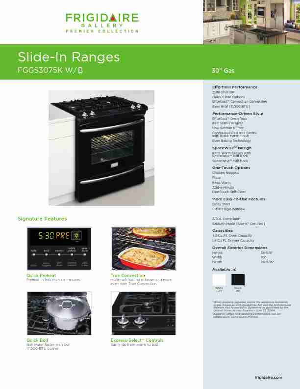 Frigidaire Range FGGS3075K WB-page_pdf